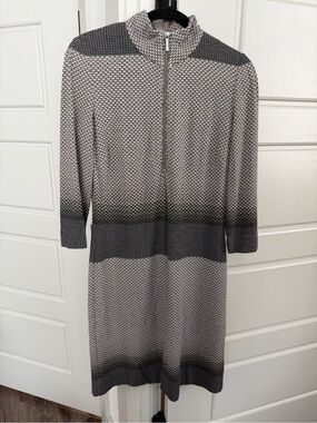 Etcetera Textured Knit Sweater Dress